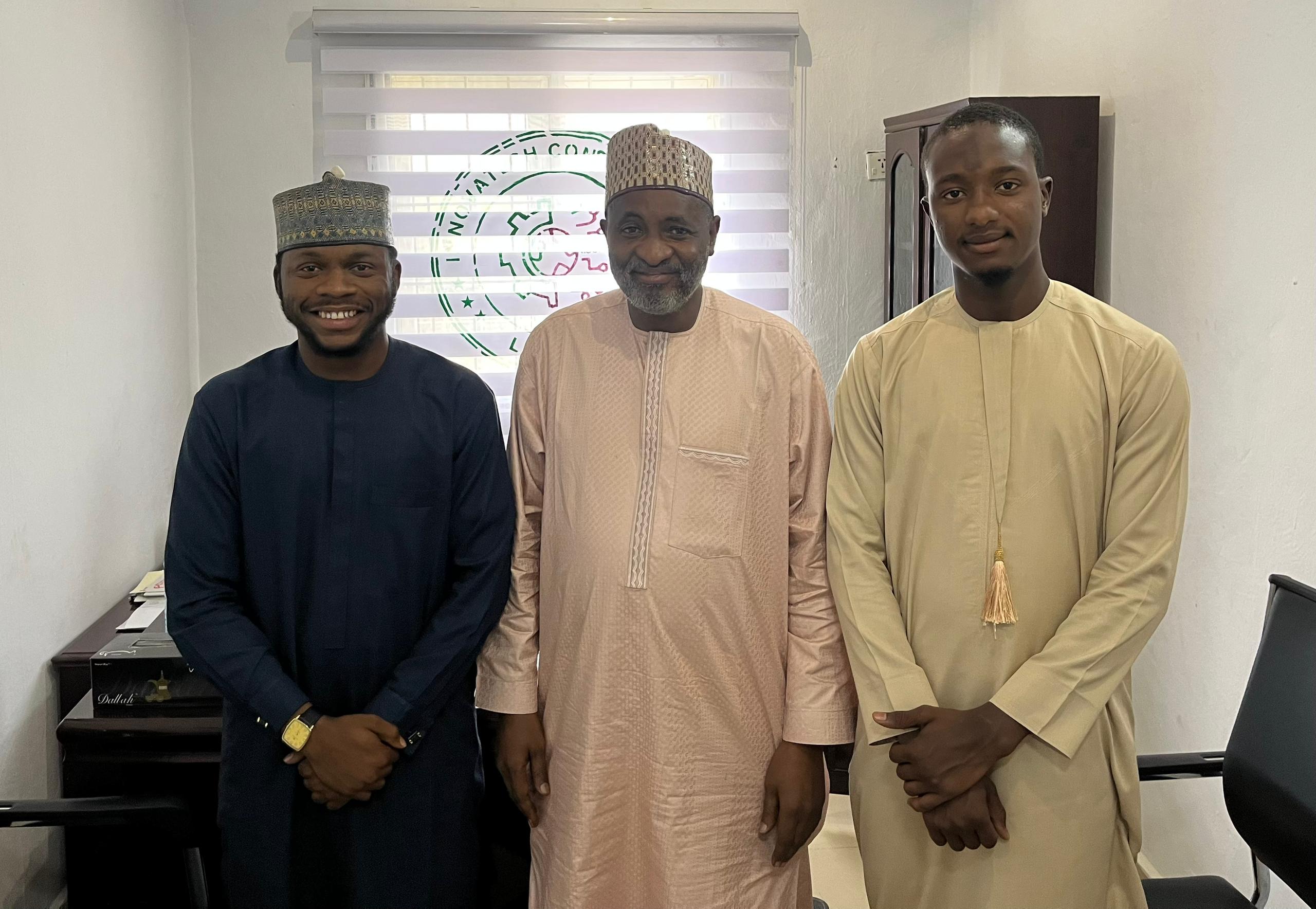 With Prof. Sabo Abubakar